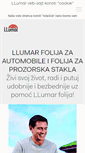 Mobile Screenshot of llumar.ba